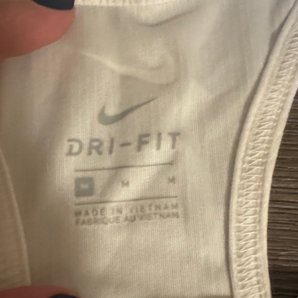 Nike Dri-FIT White Tank Top